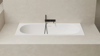 Ванна Salini Ornella AXIS S-Sense 180x80 103411M белая матовая