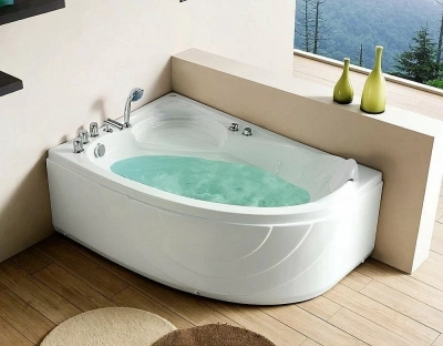 Ванна акриловая Gemy Enjoy Yourself G9009 B 150x100 белая с гидромассажем