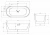 Акриловая ванна Abber AB9209MB 170x80 Акриловая ванна Abber AB9209MB 170x80