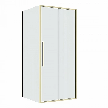 Душевой уголок Niagara Nova NG-44-9ASG-A90SG-34 90x90 стекло прозрачное/профиль брашированное золото