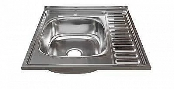Мойка кухонная MIXLINE ML 528014 хром