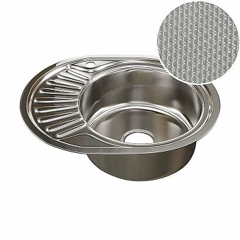 Мойка кухонная MIXLINE ML 532303 хром
