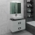 Тумба с раковиной LA FENICE Cubo Bianco TWIN 90 белая, столешница черная/ручки черные Тумба с раковиной LA FENICE Cubo Bianco TWIN 90 белая, столешница черная/ручки черные
