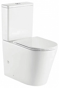 Унитаз напольный Koller Pool ORION OR-0650 безободковый, с крышкой микролифт, с бачком