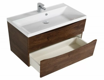 Тумба с раковиной BelBagno MARINO H60-2C-SO-RW-P 90 Rovere Moro
