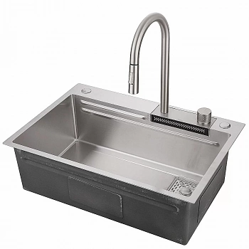 Кухонная мойка Abber Wasser Kreis AF2194SP сатин