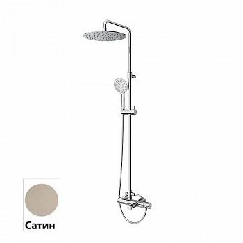 Душевая система Cezares LEAF-CVDA-30-L-ST Сатин