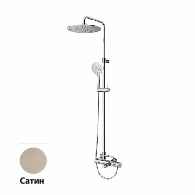 Душевая система Cezares LEAF-CVDA-30-L-ST Сатин