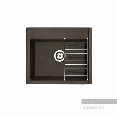 Мойка для кухни Акватон Делия 60 1A715232LD280 коричневый