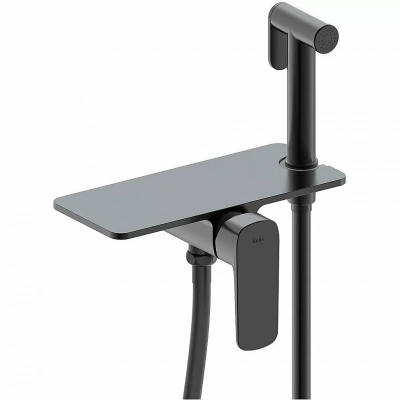 Гигиенический душ Iddis Axes AXEBLSHi08 черный матовый
