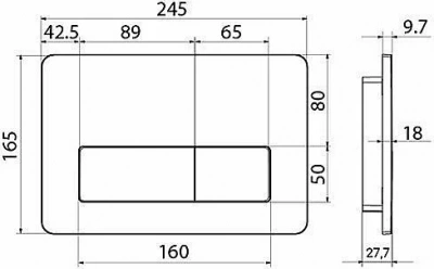 Кнопка для инсталляции IDDIS Unifix UNI80M0i77