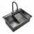 Мойка кухонная Milacio Denia 68 Steel MC.77419 вороненая сталь Мойка кухонная Milacio Denia 68 Steel MC.77419 вороненая сталь