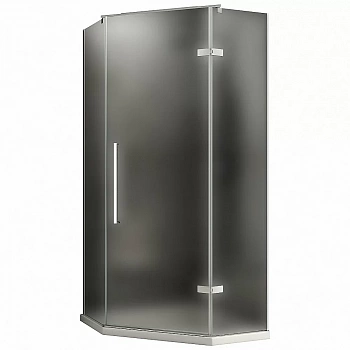 Душевой уголок ABBER Ewiges Wasser AG05100M 100x100 стекло матовое/профиль хром