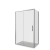 Душевой уголок Good Door Antares WTW+SP 130х100 стекло прозрачное/профиль хром