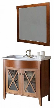 Тумба с раковиной Caprigo Napoli Promo 33613-B168 NP-80 80 старый орех
