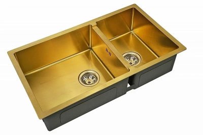 Мойка кухонная Zorg Inox SZR-78-2-44 Бронза
