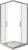 Душевой уголок Good Door LATTE CR-120-90-C-WE стекло прозрачное/профиль анодированный алюминий