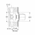 Дивертор Ideal Standart Ceratherm A4657AA