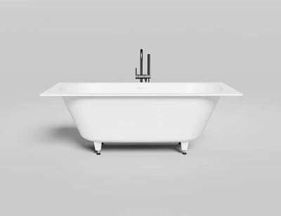 Ванна Salini Ornella AXIS KIT S-Stone 104723MRF 170x70 белая/полностью RAL матовая