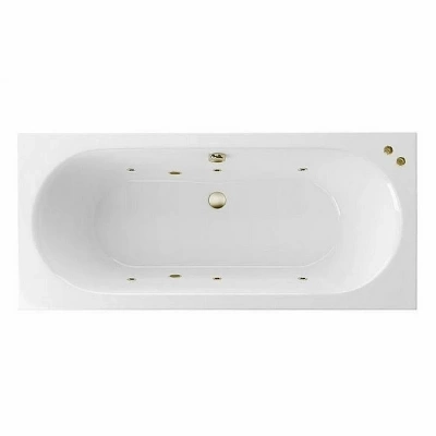 Ванна акриловая EXCELLENT Oceana SOFT WAEX.OCE17.SOFT.BR 170x75 белая с гидромассажем