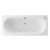 Ванна акриловая EXCELLENT Oceana SOFT WAEX.OCE17.SOFT.BR 170x75 белая с гидромассажем