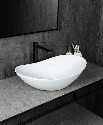 Раковина накладная Gid N9811 Белый