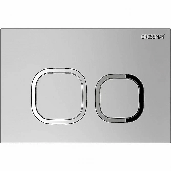 Кнопка для инсталляции Grossman Cosmo 700.K31.02.110.110 хром матовый