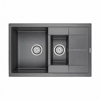 Мойка кухонная Paulmark Feste PM237850-DG Серая