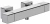 Смеситель для душа Jacob Delafon STRAYT E9096-CP