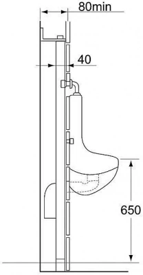 Инсталляция для писсуара Ideal Standard VV715602