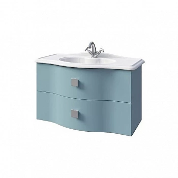 Тумба с раковиной Caprigo Nokturn 1319-TP817 158-G3090 90 голубая