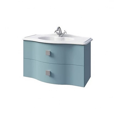 Тумба с раковиной Caprigo Nokturn 1319-TP817 158-G3090 90 голубая