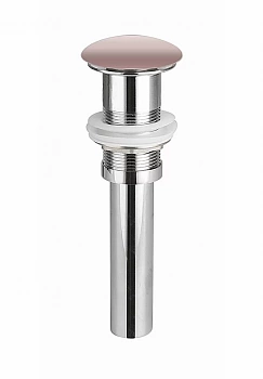 Донный клапан без перелива Ceramica Nova CN2000MP розовый матовый