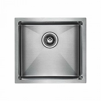 Мойка кухонная Paulmark Weser PM804844-BS Хром
