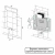 Бачок скрытого монтажа Ctesi Simple BK0200200