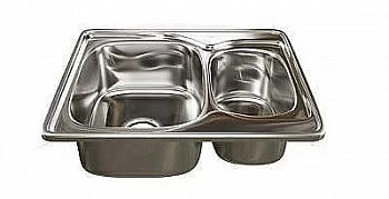 Мойка кухонная MIXLINE ML 538196 хром
