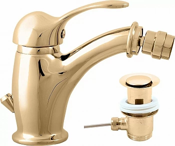 Смеситель для биде RAV-Slezak LABE L045.5KZ золото