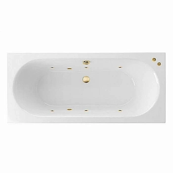 Ванна акриловая EXCELLENT Oceana Slim SOFT WAEX.OCE16S.SOFT.GL 160x75 белая с гидромассажем