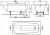 Ванна стальная Kaldewei Saniform Plus 361-1 150х70 111630003001 Antislip Perl-Effekt белый