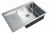 Мойка кухонная Zorg Inox HD 7851- R Сталь