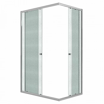Душевой уголок Niagara Eco NG-1129-14QMT 120х90 профиль хром/стекло матовое