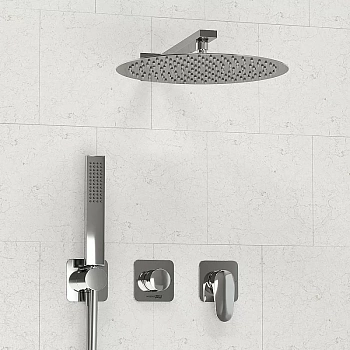 Душевая система WasserKRAFT Weida 3100 SET2828 хром