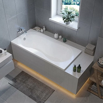 Ванна акриловая Koller Pool Malibu 170x75 MALIBU170X75 белая