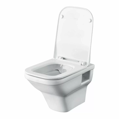 Унитаз подвесной Santek Лайн 1WH501574 безободковый, с крышкой микролифт