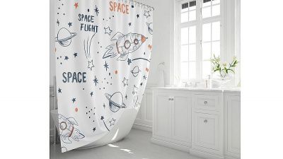Шторка для ванной FIXSEN SPACE FX-2508