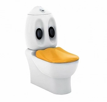 Унитаз детский CREAVIT DUCKY DC360-11 белый, с бачком