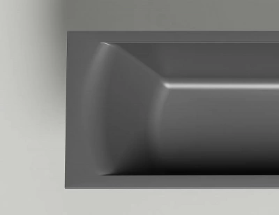 Ванна Salini Cascata KIT S-Stone 104523MRF 180x80 белая/полностью RAL матовая
