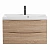 Тумба с раковиной Belbagno MARINO 90 2C-SO/BB900/450-LV-MR-AST Rovere Bianco