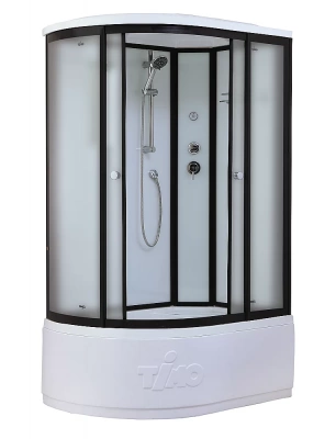 Душевая кабина Timo Standart T-6620 Black Правая