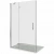 Душевая дверь Good Door SATURN WTW-120-C-CH стекло прозрачное/профиль хром